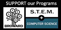 STEM + CS support logo